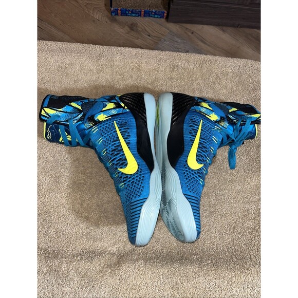 Kobe IX Elite High Protro Sneakers Size 8.5 630847-400 Neo Turquoise/volt main image 10